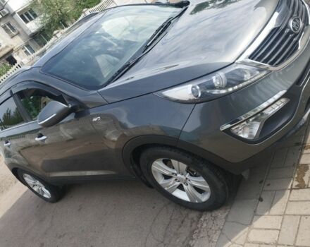 Серый Киа Sportage, объемом двигателя 2 л и пробегом 210 тыс. км за 20105 $, фото 1 на Automoto.ua