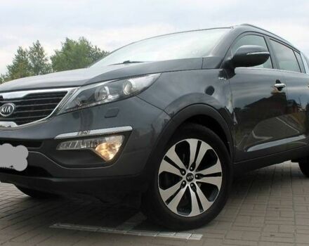 Серый Киа Sportage, объемом двигателя 2 л и пробегом 155 тыс. км за 13800 $, фото 1 на Automoto.ua
