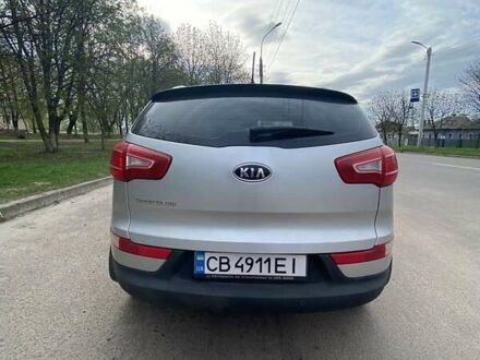 Серый Киа Sportage, объемом двигателя 2 л и пробегом 220 тыс. км за 11200 $, фото 1 на Automoto.ua