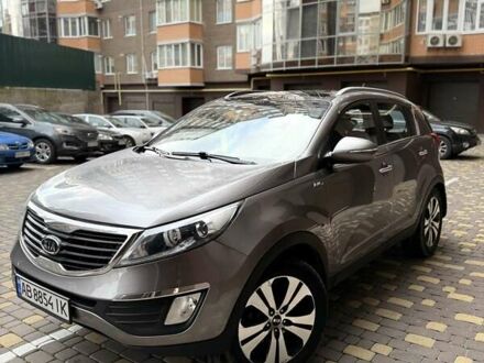 Сірий Кіа Sportage, об'ємом двигуна 2 л та пробігом 160 тис. км за 11300 $, фото 1 на Automoto.ua