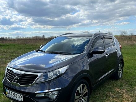 Серый Киа Sportage, объемом двигателя 2 л и пробегом 133 тыс. км за 14500 $, фото 1 на Automoto.ua