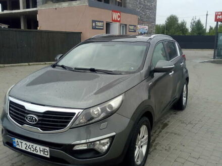 Серый Киа Sportage, объемом двигателя 0 л и пробегом 220 тыс. км за 14000 $, фото 1 на Automoto.ua