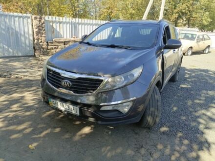 Сірий Кіа Sportage, об'ємом двигуна 2 л та пробігом 300 тис. км за 4500 $, фото 1 на Automoto.ua