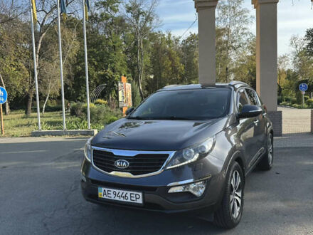 Сірий Кіа Sportage, об'ємом двигуна 2 л та пробігом 153 тис. км за 12500 $, фото 1 на Automoto.ua