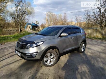 Сірий Кіа Sportage, об'ємом двигуна 2 л та пробігом 150 тис. км за 15000 $, фото 1 на Automoto.ua