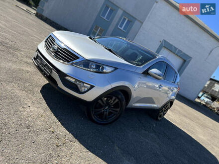Серый Киа Sportage, объемом двигателя 2 л и пробегом 165 тыс. км за 13900 $, фото 1 на Automoto.ua
