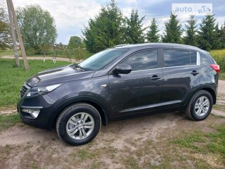 Серый Киа Sportage, объемом двигателя 2 л и пробегом 230 тыс. км за 12300 $, фото 1 на Automoto.ua