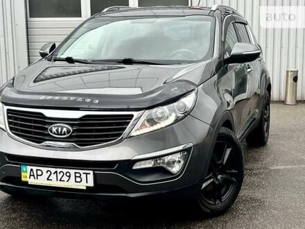 Серый Киа Sportage, объемом двигателя 2 л и пробегом 185 тыс. км за 12900 $, фото 1 на Automoto.ua
