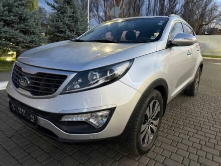 Серый Киа Sportage, объемом двигателя 2 л и пробегом 177 тыс. км за 13000 $, фото 1 на Automoto.ua