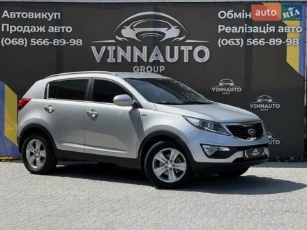 Сірий Кіа Sportage, об'ємом двигуна 2 л та пробігом 186 тис. км за 12400 $, фото 1 на Automoto.ua