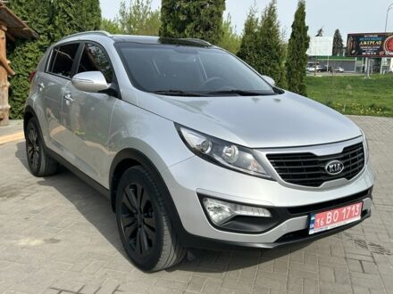 Серый Киа Sportage, объемом двигателя 2 л и пробегом 145 тыс. км за 14200 $, фото 1 на Automoto.ua