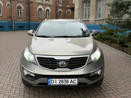 Серый Киа Sportage, объемом двигателя 2 л и пробегом 152 тыс. км за 13350 $, фото 1 на Automoto.ua