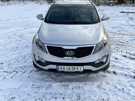 Сірий Кіа Sportage, об'ємом двигуна 2 л та пробігом 183 тис. км за 14800 $, фото 1 на Automoto.ua