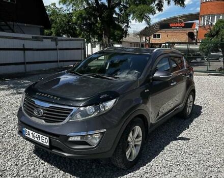 Серый Киа Sportage, объемом двигателя 2 л и пробегом 139 тыс. км за 12500 $, фото 1 на Automoto.ua