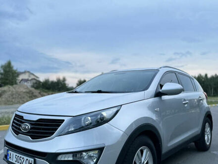 Серый Киа Sportage, объемом двигателя 2 л и пробегом 170 тыс. км за 12200 $, фото 1 на Automoto.ua