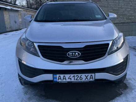 Сірий Кіа Sportage, об'ємом двигуна 2.4 л та пробігом 213 тис. км за 11500 $, фото 1 на Automoto.ua