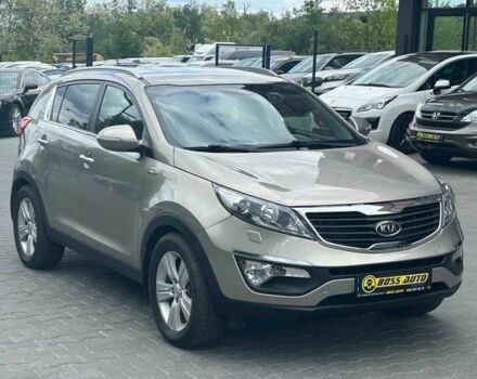 Серый Киа Sportage, объемом двигателя 2 л и пробегом 260 тыс. км за 13700 $, фото 1 на Automoto.ua