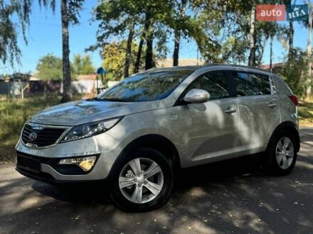 Сірий Кіа Sportage, об'ємом двигуна 2 л та пробігом 142 тис. км за 11450 $, фото 1 на Automoto.ua