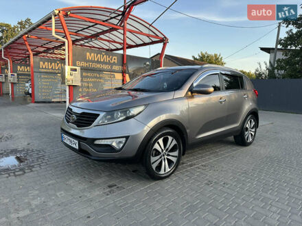 Сірий Кіа Sportage, об'ємом двигуна 2 л та пробігом 280 тис. км за 12999 $, фото 1 на Automoto.ua