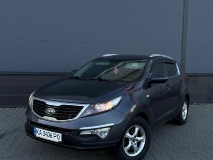 Серый Киа Sportage, объемом двигателя 1.7 л и пробегом 119 тыс. км за 11500 $, фото 1 на Automoto.ua