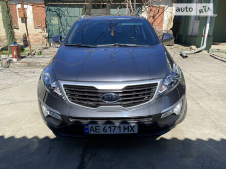 Сірий Кіа Sportage, об'ємом двигуна 2 л та пробігом 79 тис. км за 14200 $, фото 1 на Automoto.ua