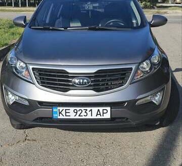 Сірий Кіа Sportage, об'ємом двигуна 2 л та пробігом 153 тис. км за 14000 $, фото 1 на Automoto.ua
