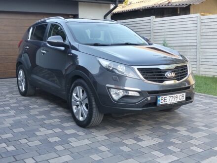 Сірий Кіа Sportage, об'ємом двигуна 2 л та пробігом 228 тис. км за 12400 $, фото 1 на Automoto.ua