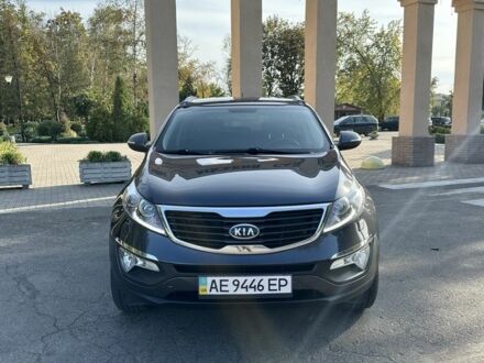 Серый Киа Sportage, объемом двигателя 2 л и пробегом 153 тыс. км за 12500 $, фото 1 на Automoto.ua
