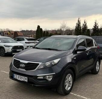Сірий Кіа Sportage, об'ємом двигуна 2 л та пробігом 150 тис. км за 12500 $, фото 1 на Automoto.ua