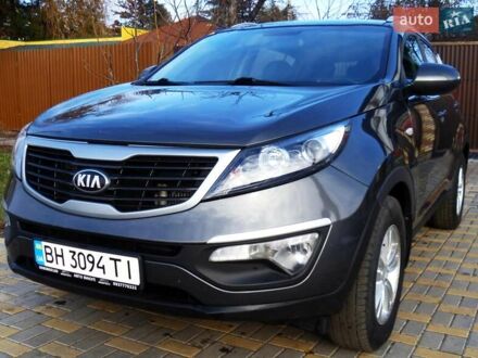 Серый Киа Sportage, объемом двигателя 1.7 л и пробегом 206 тыс. км за 11999 $, фото 1 на Automoto.ua