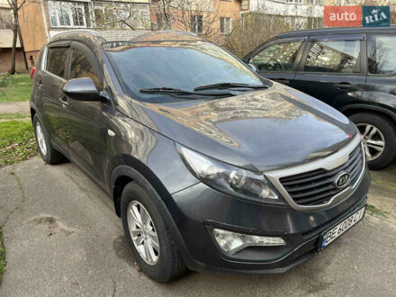 Серый Киа Sportage, объемом двигателя 2 л и пробегом 130 тыс. км за 10500 $, фото 1 на Automoto.ua