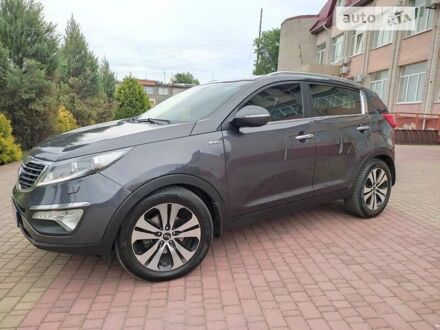 Серый Киа Sportage, объемом двигателя 2 л и пробегом 241 тыс. км за 11290 $, фото 1 на Automoto.ua