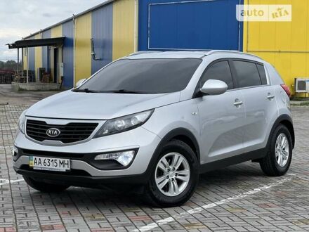 Серый Киа Sportage, объемом двигателя 1.7 л и пробегом 143 тыс. км за 11750 $, фото 1 на Automoto.ua