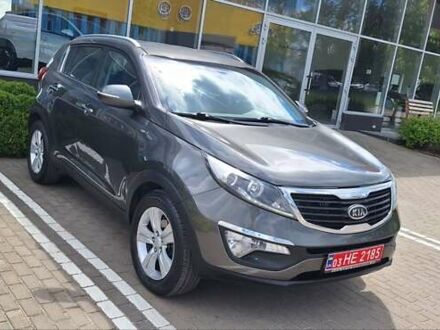 Сірий Кіа Sportage, об'ємом двигуна 2 л та пробігом 220 тис. км за 12900 $, фото 1 на Automoto.ua