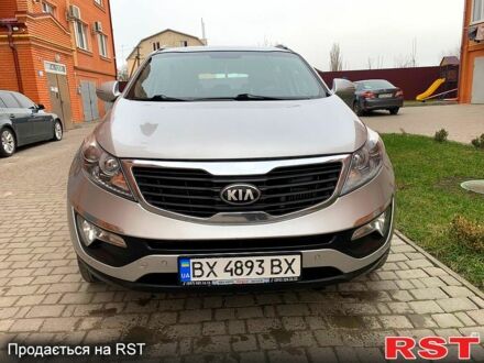 Серый Киа Sportage, объемом двигателя 1.7 л и пробегом 227 тыс. км за 13000 $, фото 1 на Automoto.ua