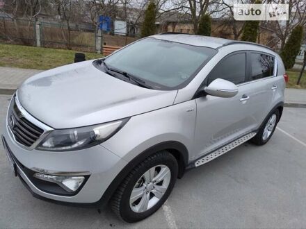 Сірий Кіа Sportage, об'ємом двигуна 2 л та пробігом 164 тис. км за 14650 $, фото 1 на Automoto.ua