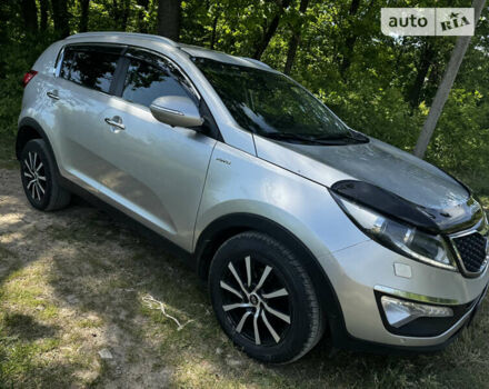 Серый Киа Sportage, объемом двигателя 2 л и пробегом 172 тыс. км за 14700 $, фото 1 на Automoto.ua