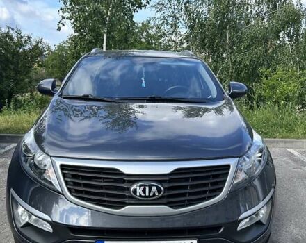 Серый Киа Sportage, объемом двигателя 2 л и пробегом 153 тыс. км за 12200 $, фото 1 на Automoto.ua