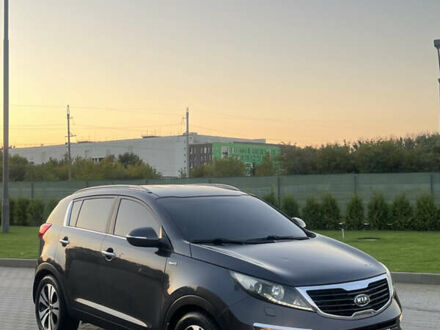Серый Киа Sportage, объемом двигателя 2 л и пробегом 110 тыс. км за 14000 $, фото 1 на Automoto.ua