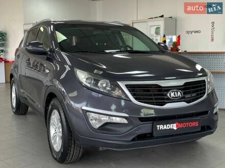Серый Киа Sportage, объемом двигателя 1.7 л и пробегом 205 тыс. км за 9990 $, фото 1 на Automoto.ua