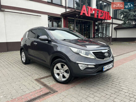Серый Киа Sportage, объемом двигателя 2 л и пробегом 229 тыс. км за 11900 $, фото 1 на Automoto.ua