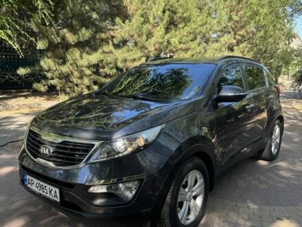 Серый Киа Sportage, объемом двигателя 2 л и пробегом 185 тыс. км за 13999 $, фото 1 на Automoto.ua