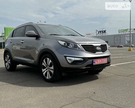 Серый Киа Sportage, объемом двигателя 2 л и пробегом 178 тыс. км за 13700 $, фото 1 на Automoto.ua