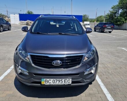 Серый Киа Sportage, объемом двигателя 2 л и пробегом 94 тыс. км за 13000 $, фото 1 на Automoto.ua