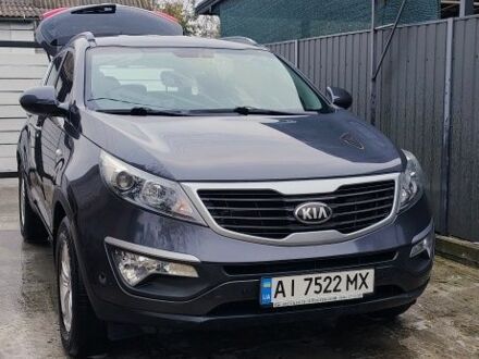 Серый Киа Sportage, объемом двигателя 2 л и пробегом 171 тыс. км за 13500 $, фото 1 на Automoto.ua
