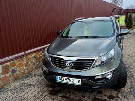 Серый Киа Sportage, объемом двигателя 1.7 л и пробегом 201 тыс. км за 14250 $, фото 1 на Automoto.ua