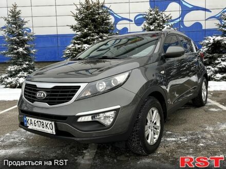 Серый Киа Sportage, объемом двигателя 2 л и пробегом 112 тыс. км за 13200 $, фото 1 на Automoto.ua