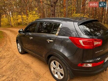 Серый Киа Sportage, объемом двигателя 2 л и пробегом 188 тыс. км за 13500 $, фото 1 на Automoto.ua