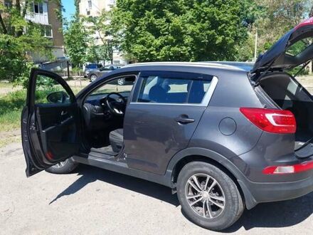 Серый Киа Sportage, объемом двигателя 1.69 л и пробегом 80 тыс. км за 12500 $, фото 1 на Automoto.ua