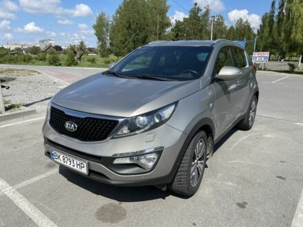 Серый Киа Sportage, объемом двигателя 2 л и пробегом 59 тыс. км за 15500 $, фото 1 на Automoto.ua